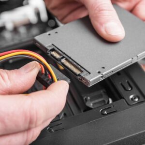 Установка (замена) накопителя (HDD SSD)