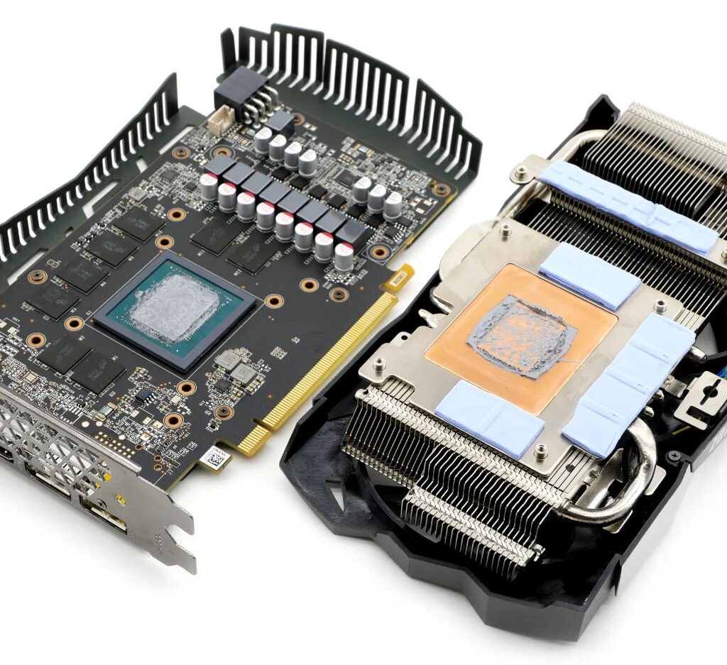 Чистка десктопной видеокарты от пыли замена термопасты и термопрокладок