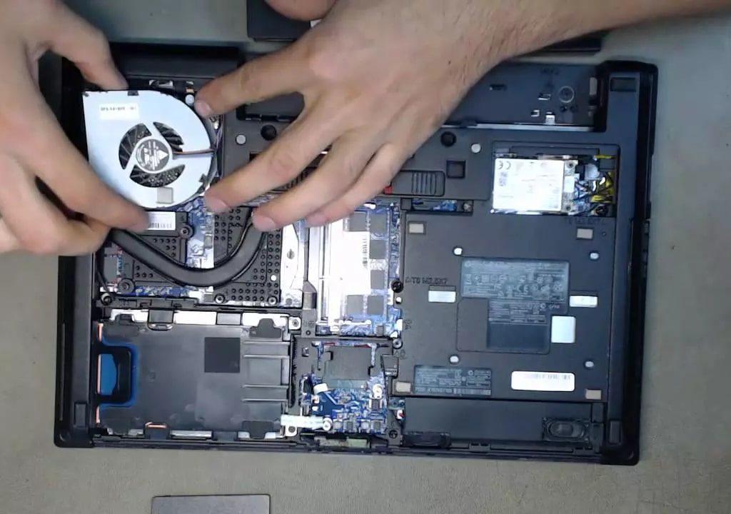 Замена вентилятора (кулера) системы охлаждения