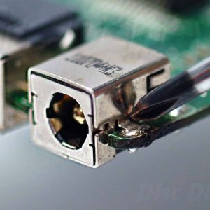 Замена разъёма питания