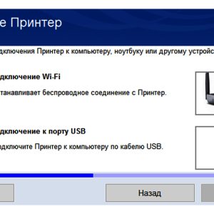 Подключение (настройка) принтера по проводной или WiFi сети
